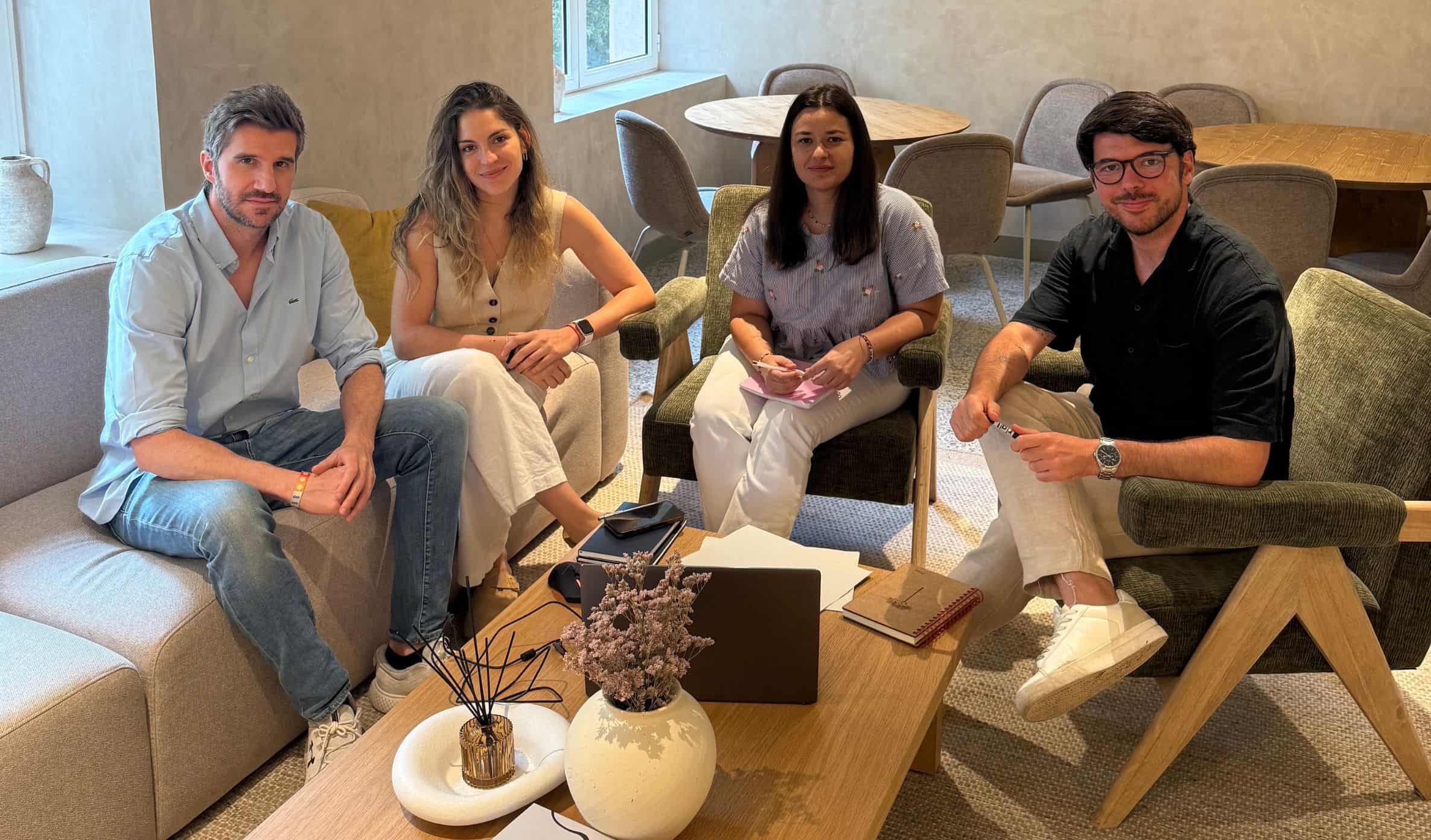 Malaga team in office